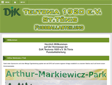 Tablet Screenshot of djkteutonia.de